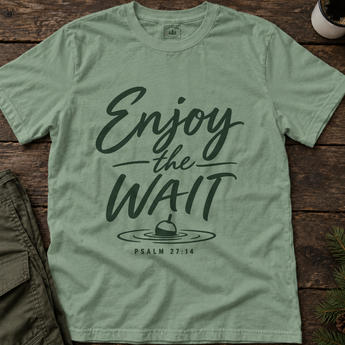 Enjoy the Wait (text) T-Shirt