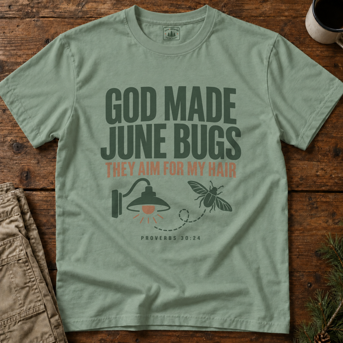 God Made June Bugs T-Shirt