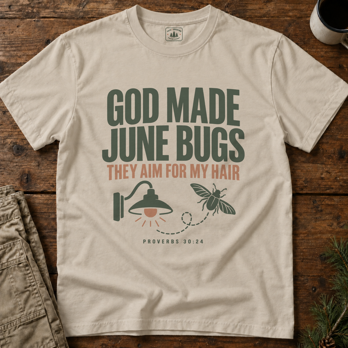 God Made June Bugs T-Shirt