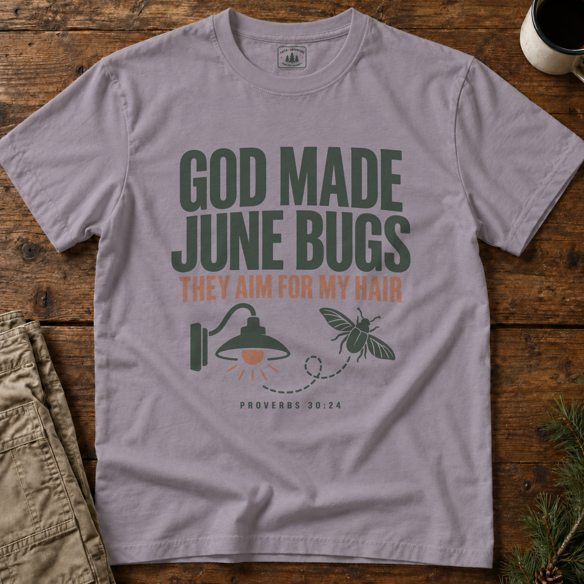 God Made June Bugs T-Shirt