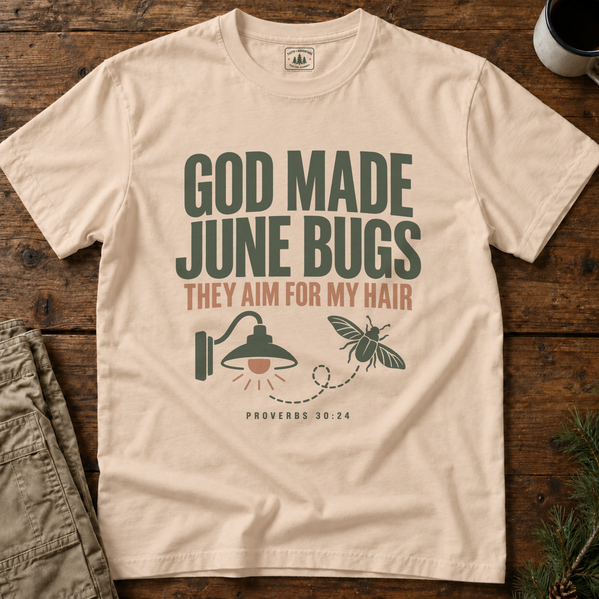 God Made June Bugs T-Shirt