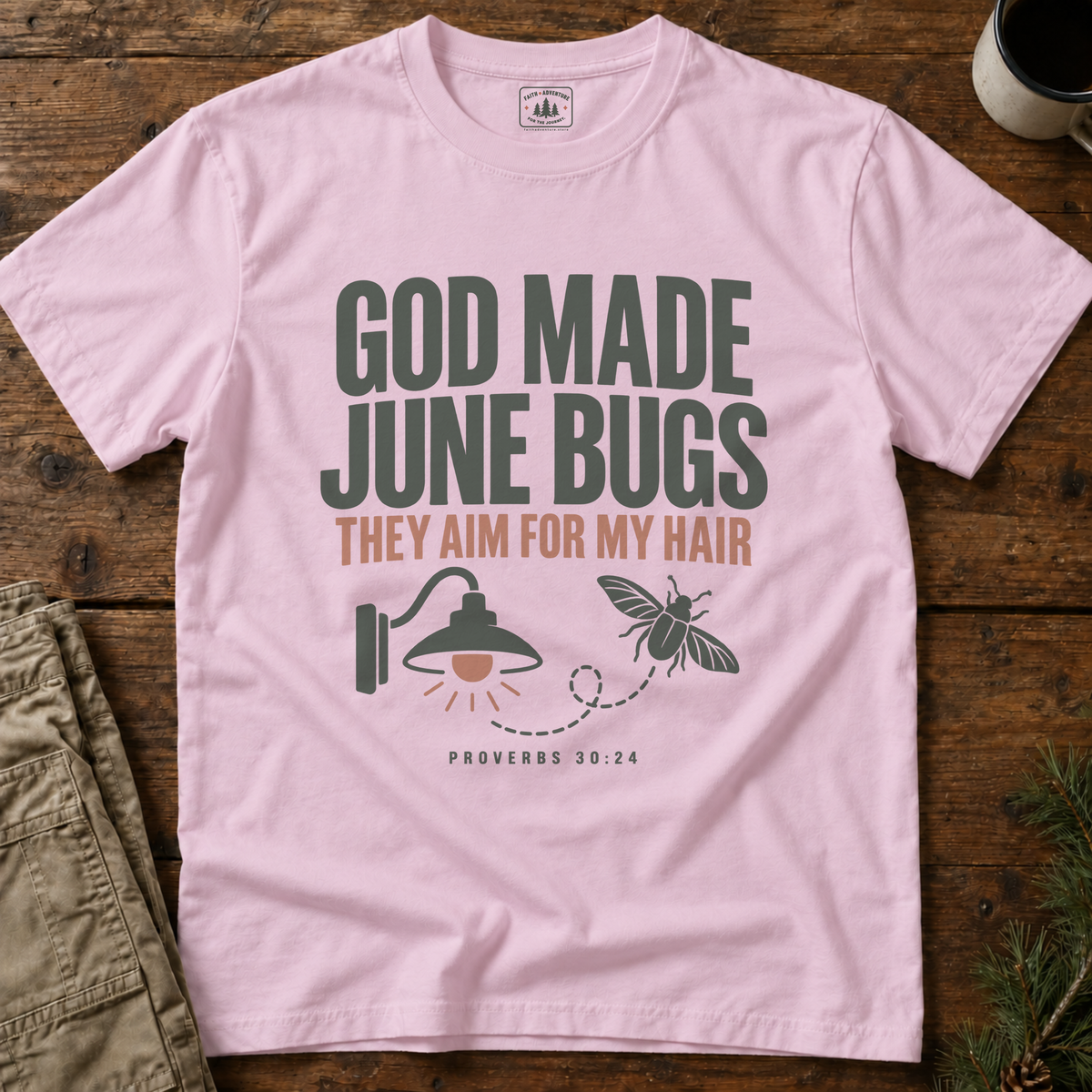 God Made June Bugs T-Shirt