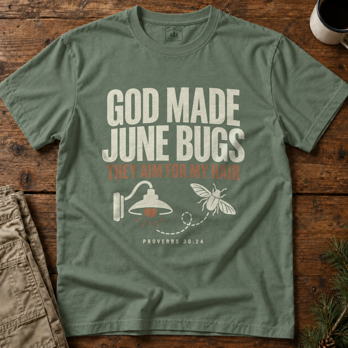 God Made June Bugs T-Shirt
