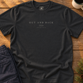 Out and Back (minimal text) T-Shirt