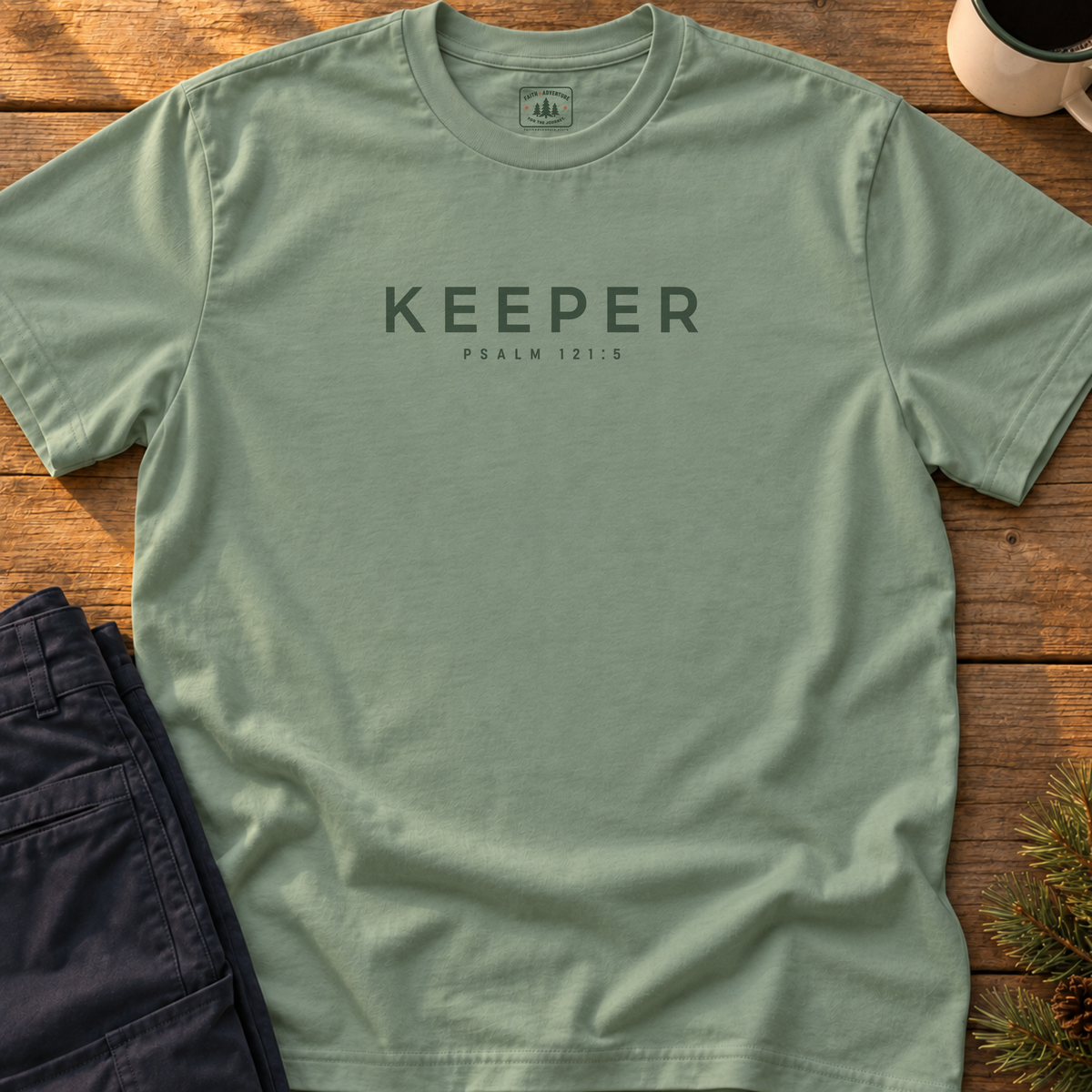Keeper (minimal text) T-Shirt