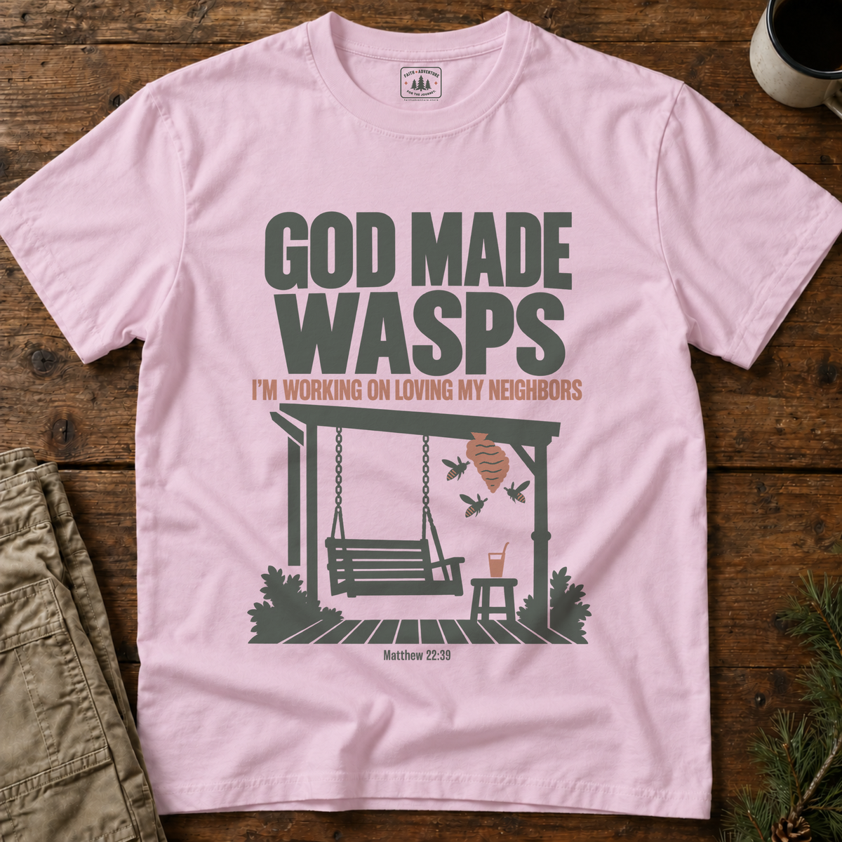 God Made Wasps T-Shirt