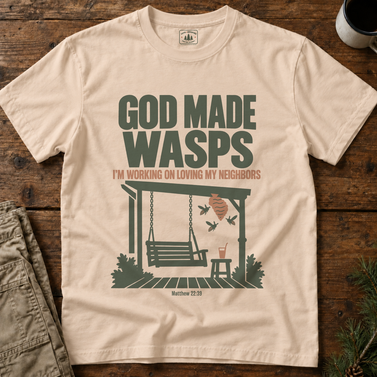 God Made Wasps T-Shirt
