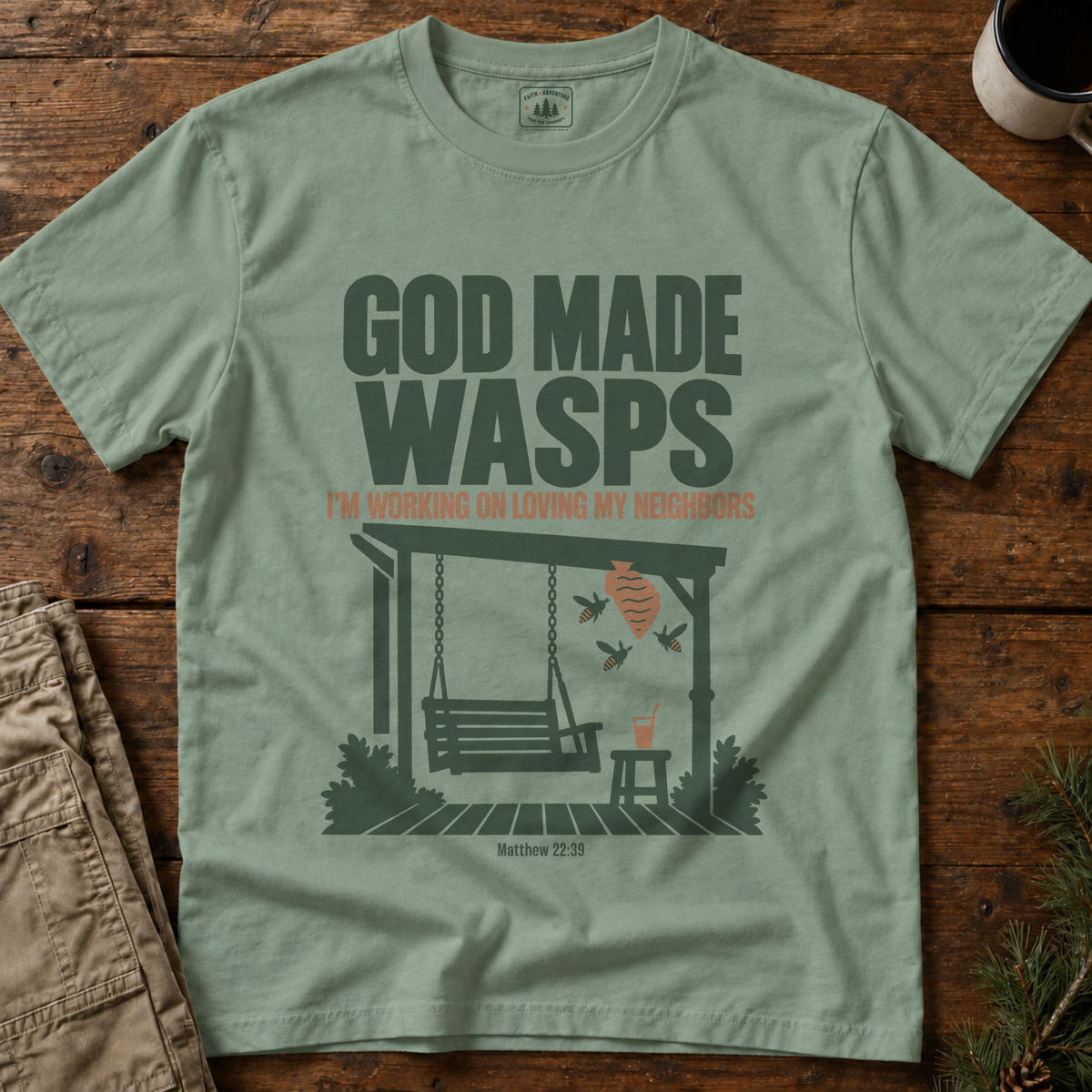 God Made Wasps T-Shirt