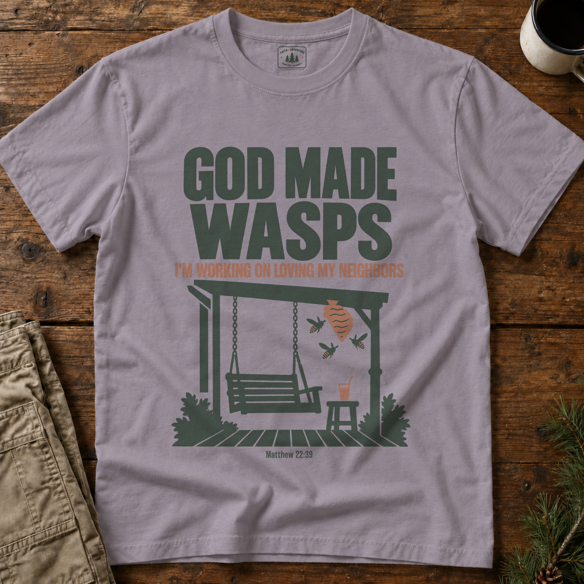 God Made Wasps T-Shirt