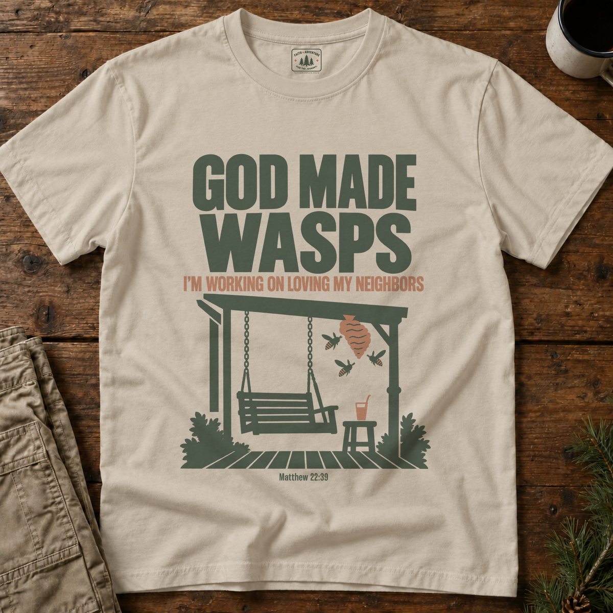 God Made Wasps T-Shirt