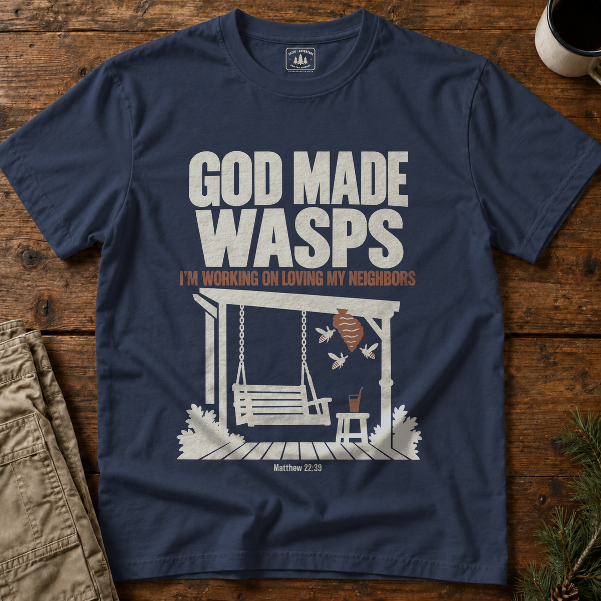 God Made Wasps T-Shirt