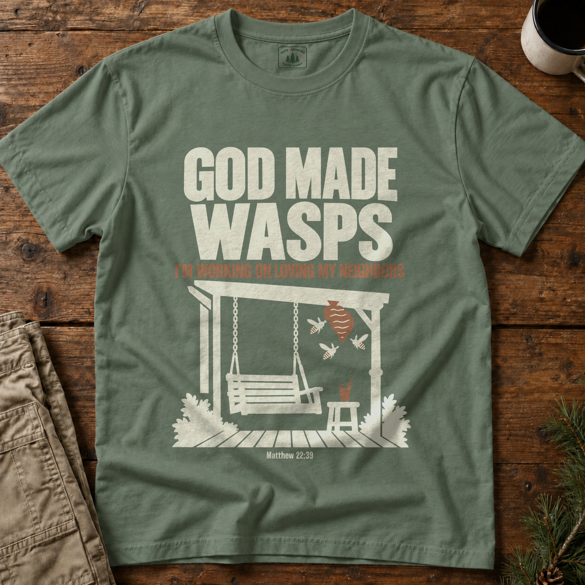 God Made Wasps T-Shirt