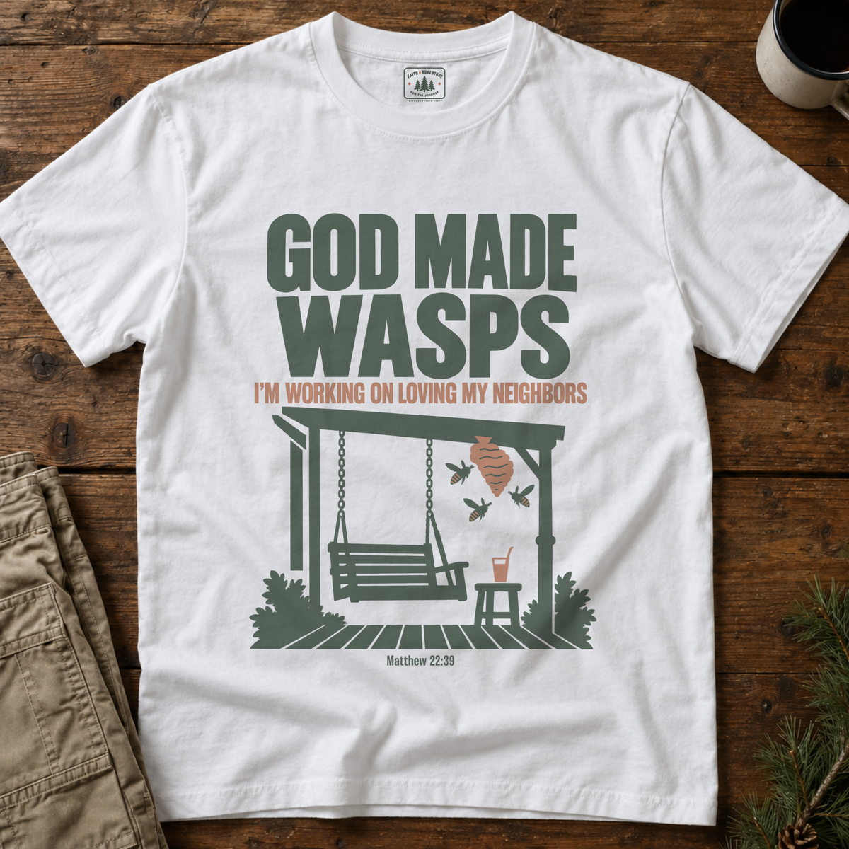 God Made Wasps T-Shirt
