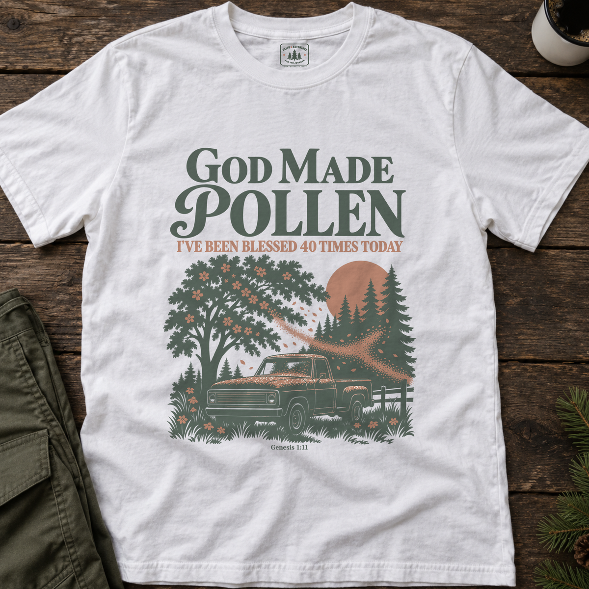 God Made Pollen T-Shirt