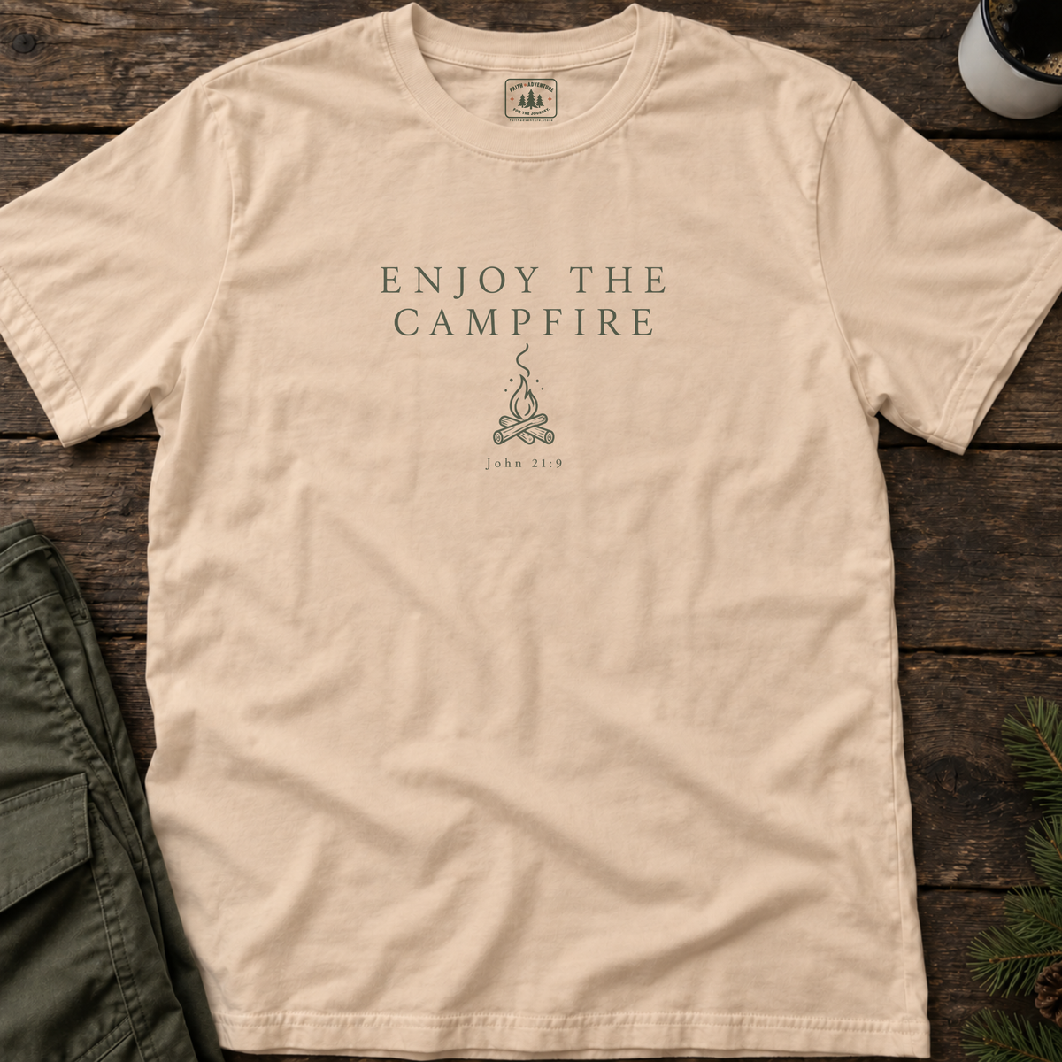 Enjoy the Campfire (minimal mark) T-Shirt