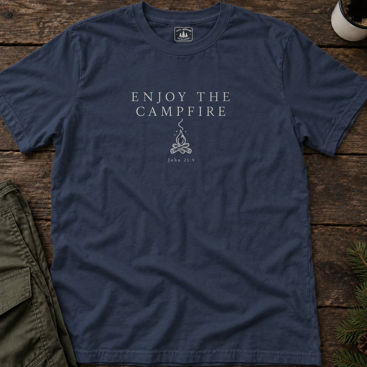 Enjoy the Campfire (minimal mark) T-Shirt