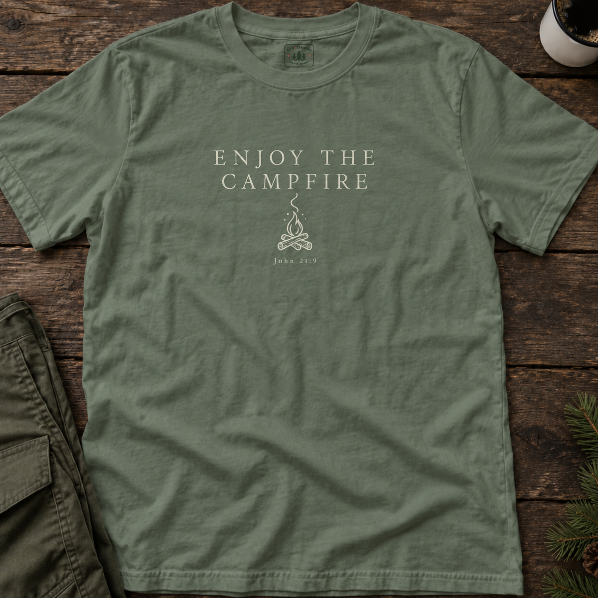 Enjoy the Campfire (minimal mark) T-Shirt