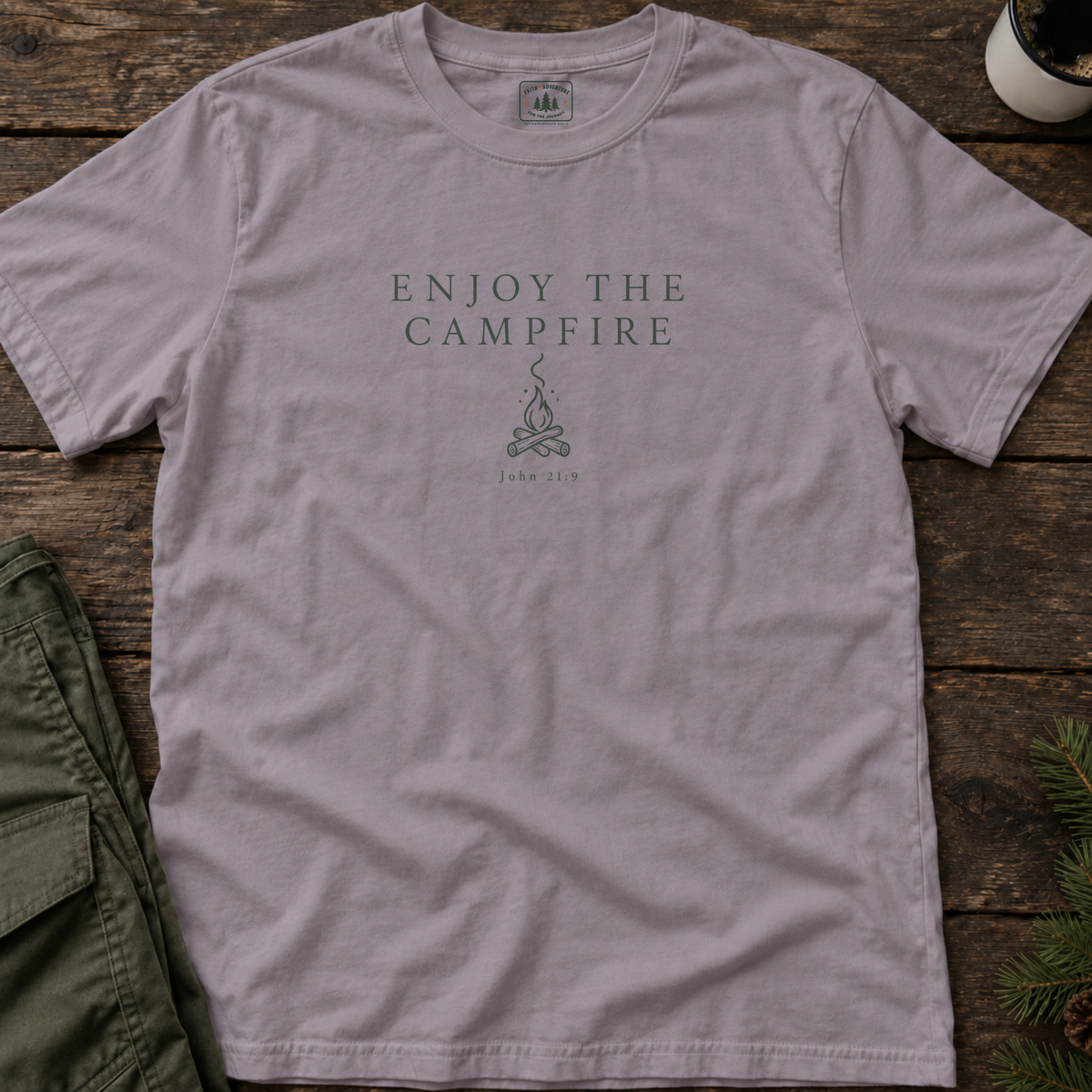 Enjoy the Campfire (minimal mark) T-Shirt