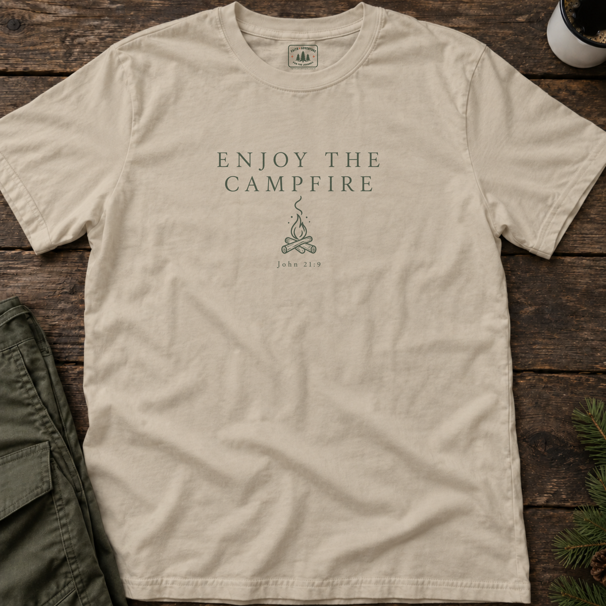 Enjoy the Campfire (minimal mark) T-Shirt