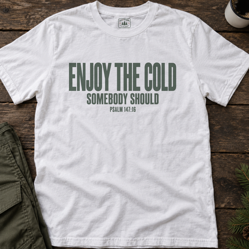 Enjoy the Cold (text) T-Shirt
