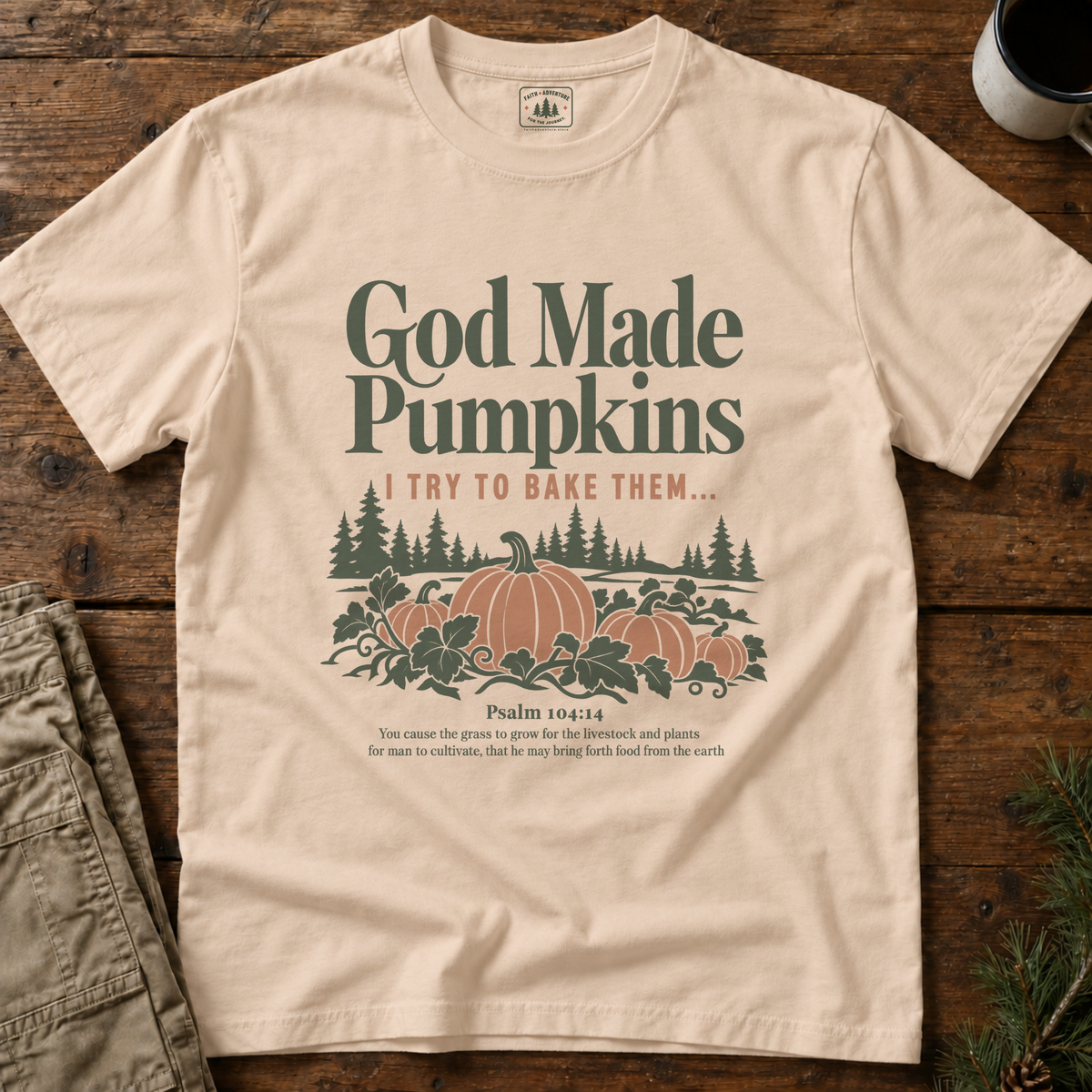God Made Pumpkins T-Shirt