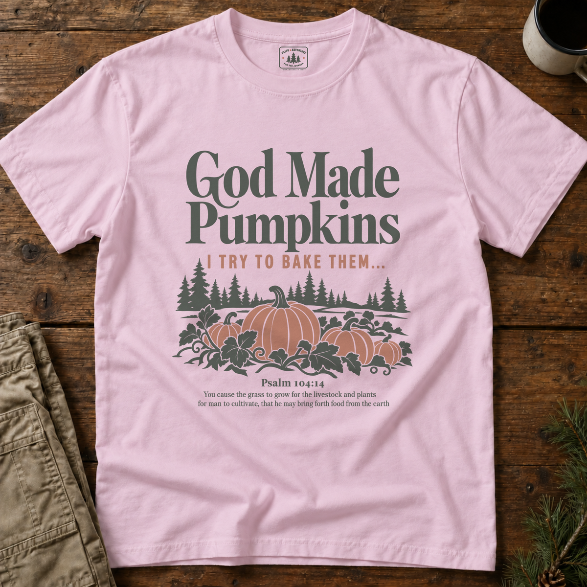 God Made Pumpkins T-Shirt