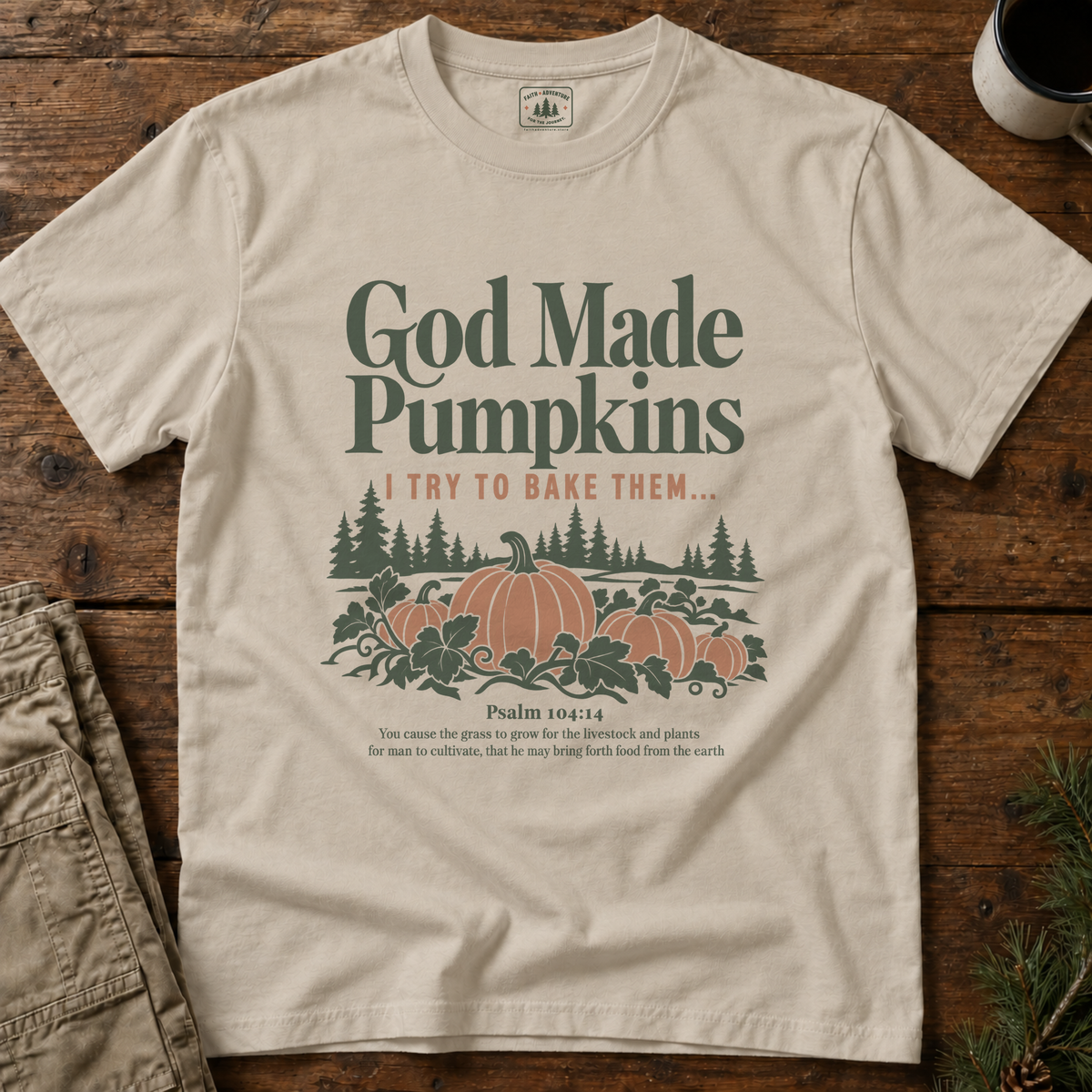 God Made Pumpkins T-Shirt