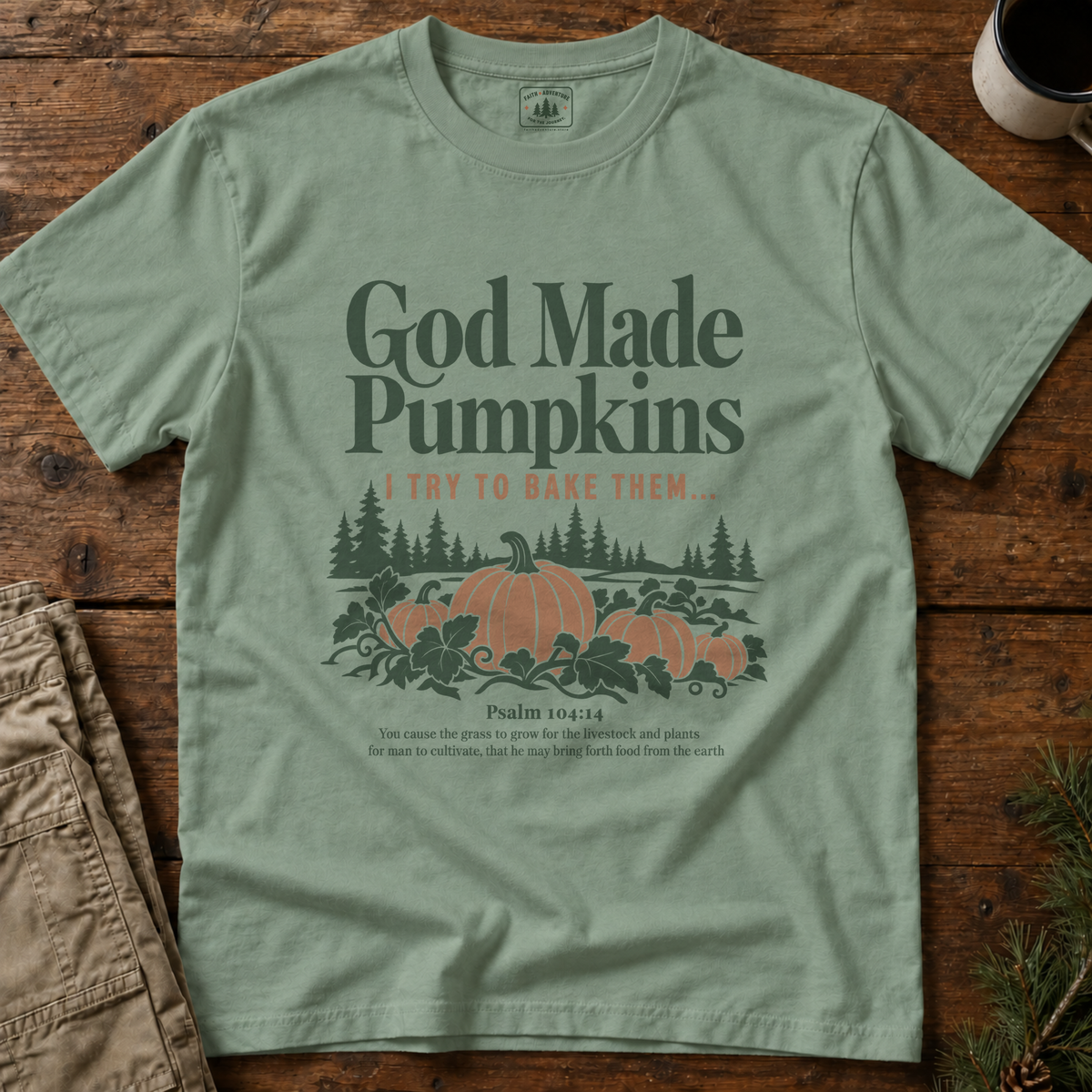 God Made Pumpkins T-Shirt