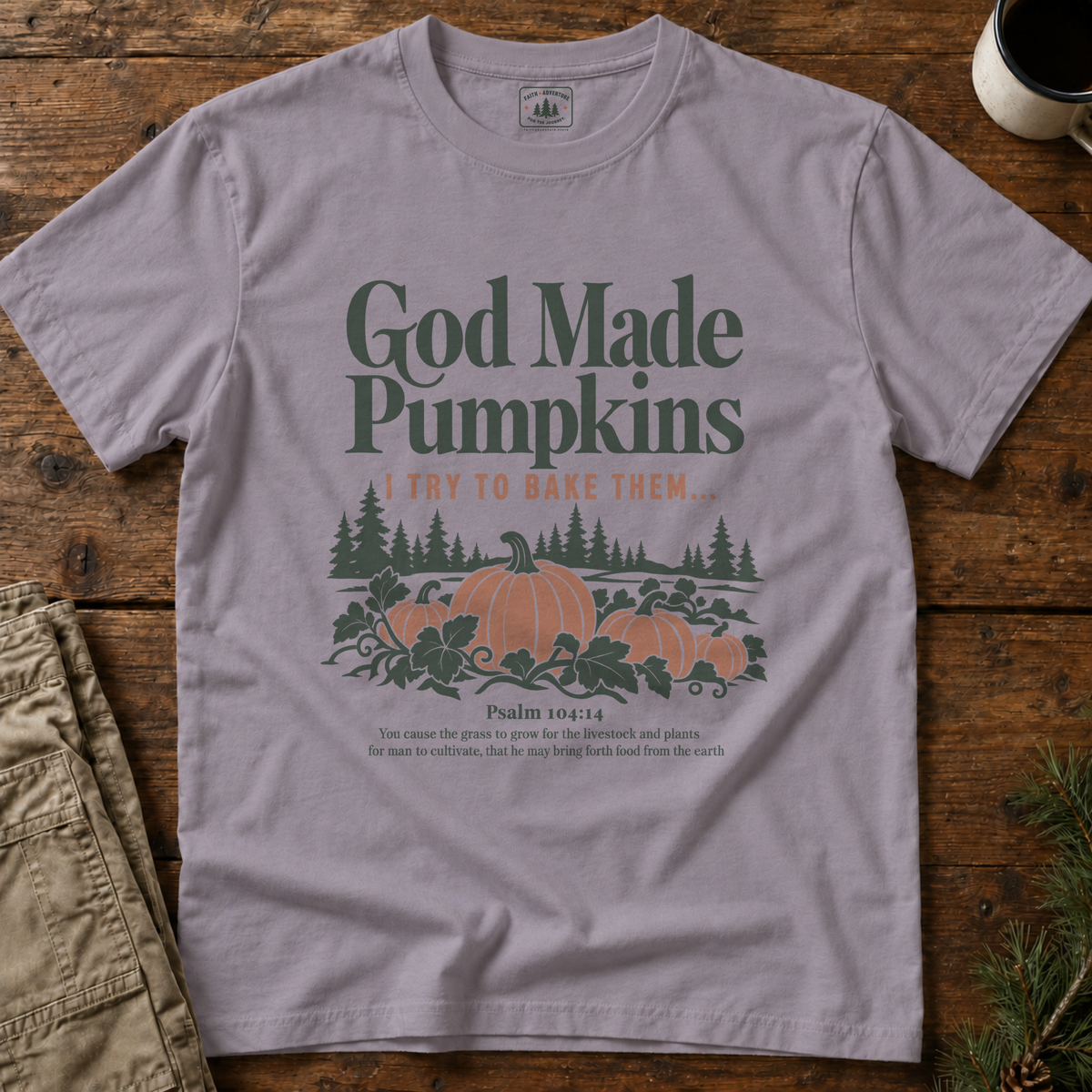 God Made Pumpkins T-Shirt