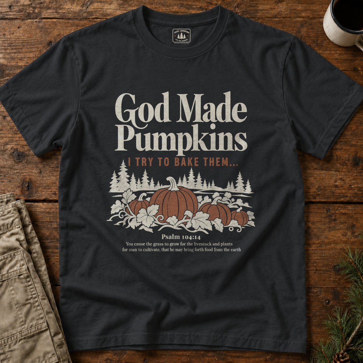 God Made Pumpkins T-Shirt