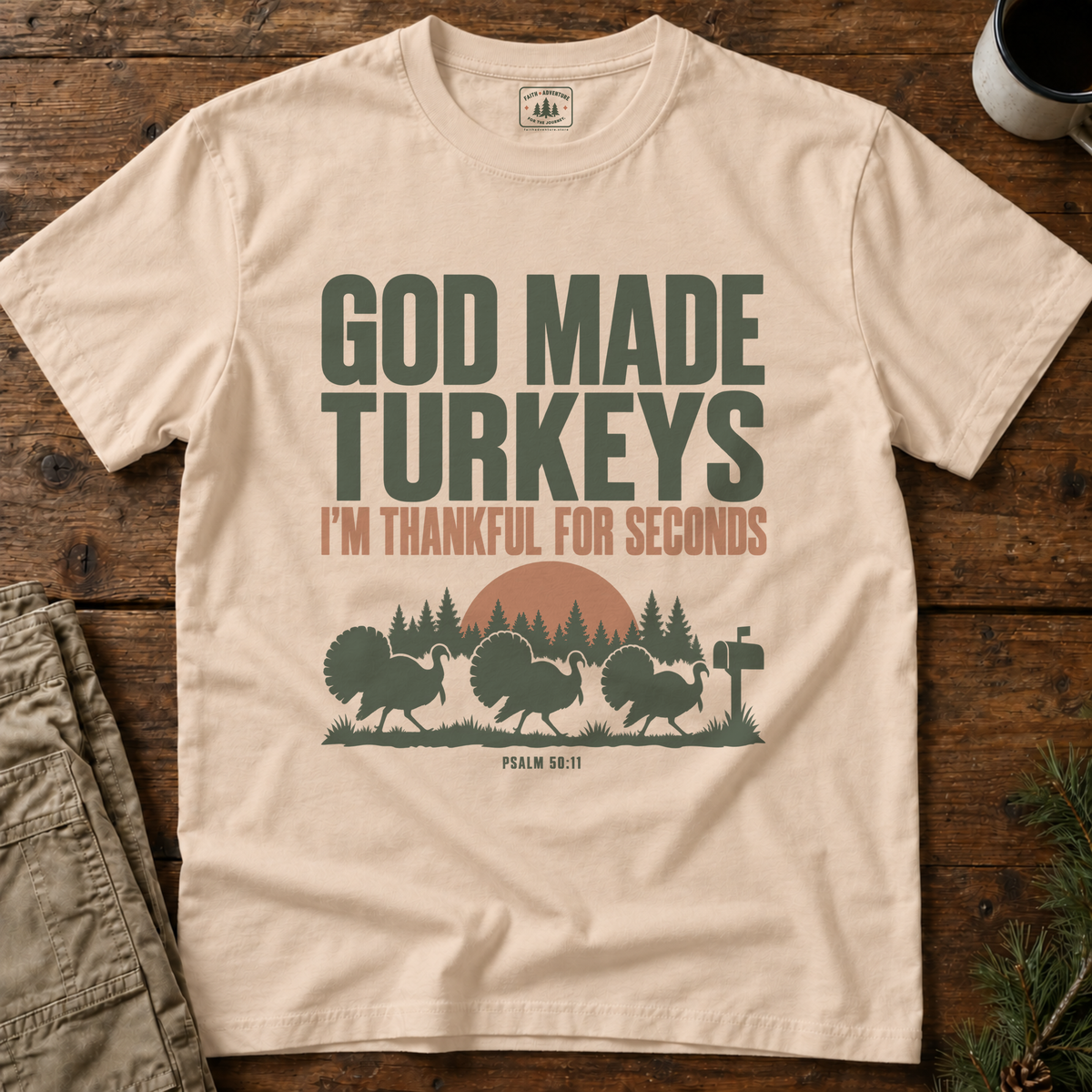 God Made Turkeys T-Shirt