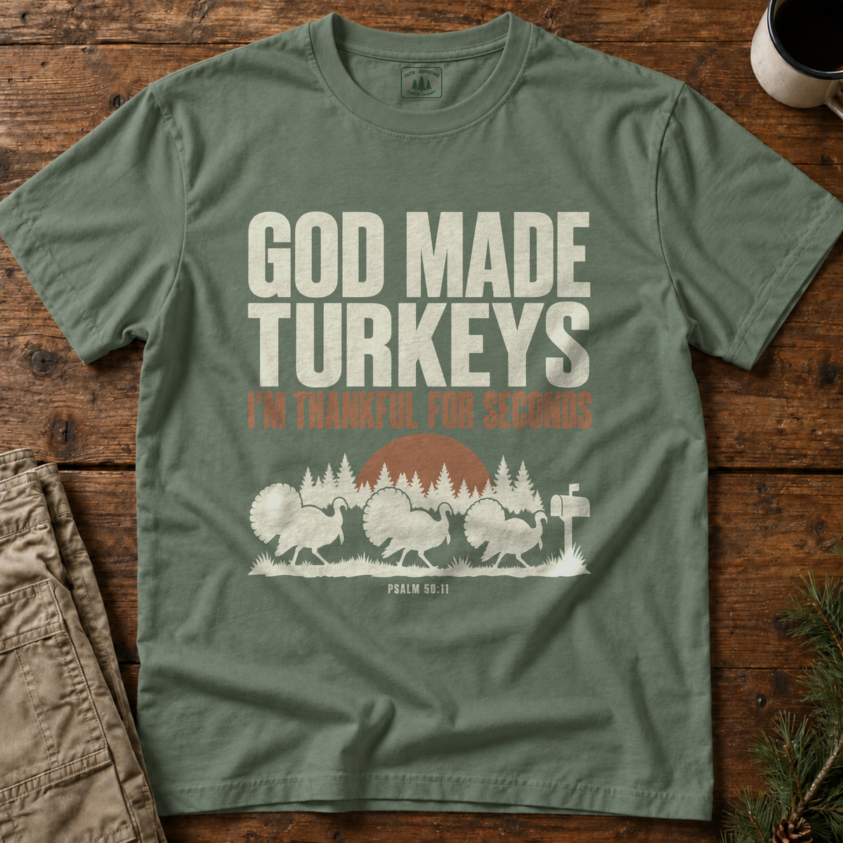 God Made Turkeys T-Shirt