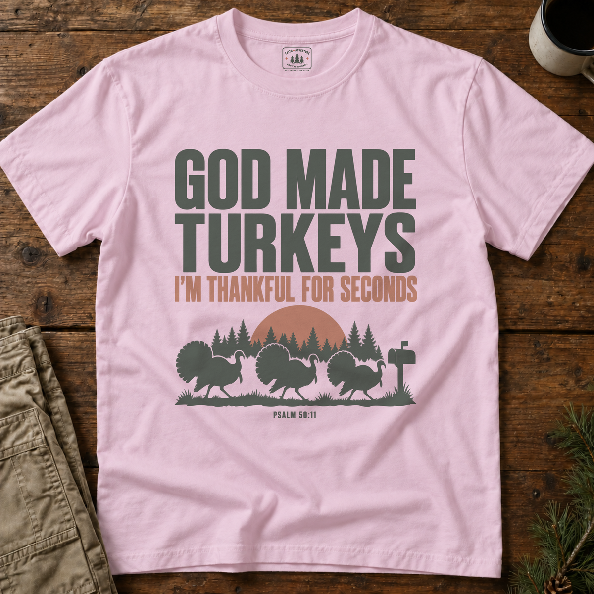 God Made Turkeys T-Shirt