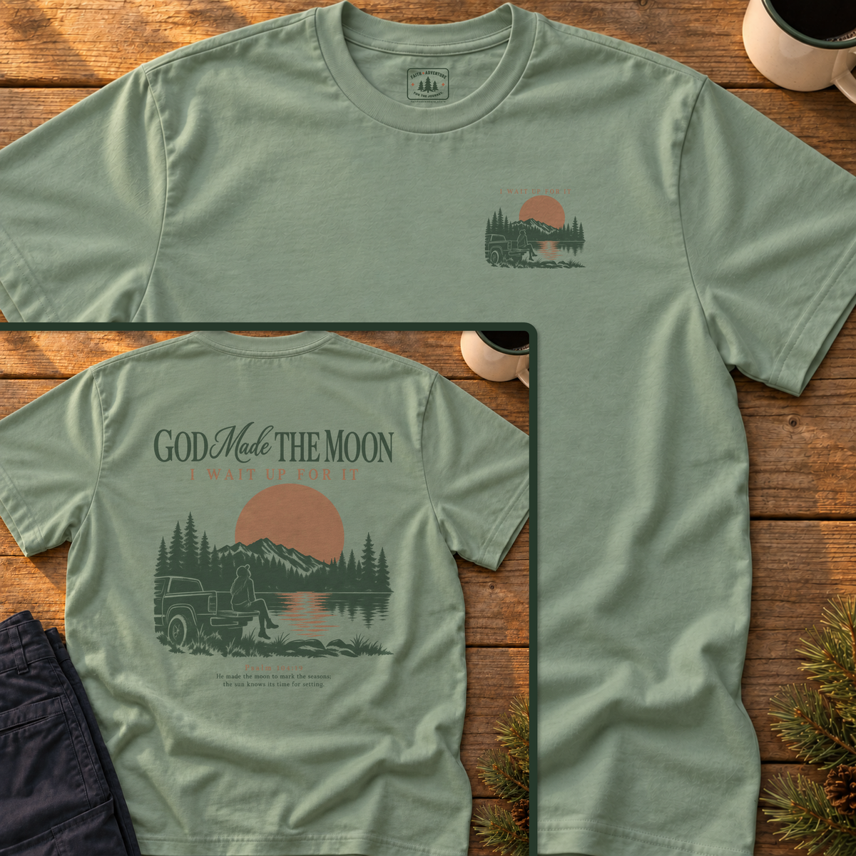 God Made the Moon T-Shirt