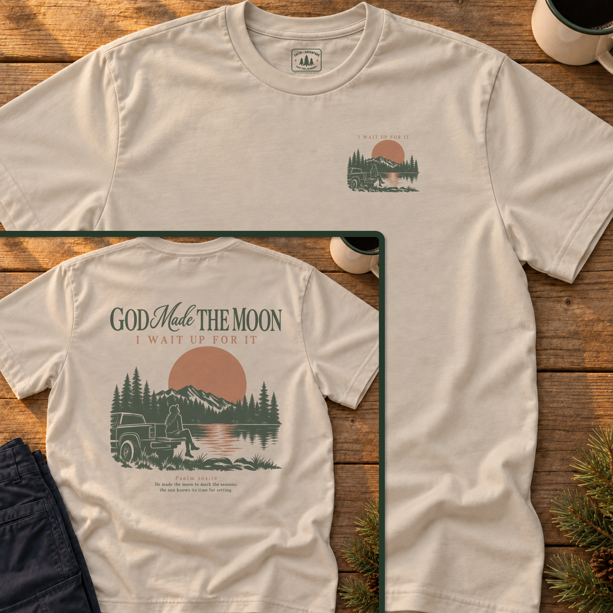 God Made the Moon T-Shirt