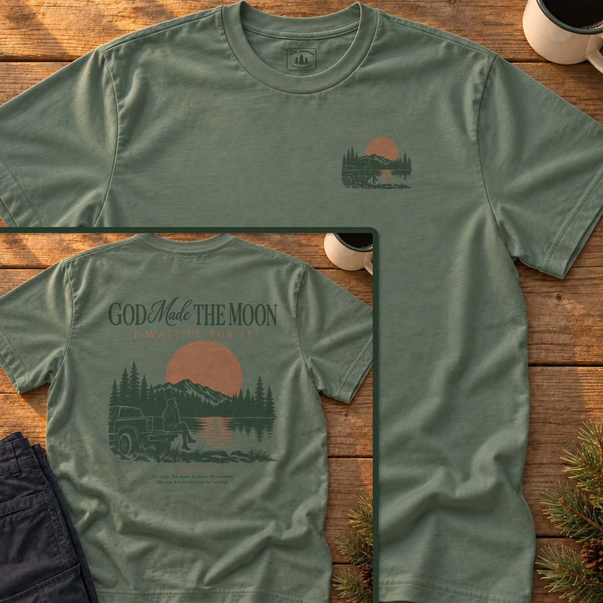 God Made the Moon T-Shirt