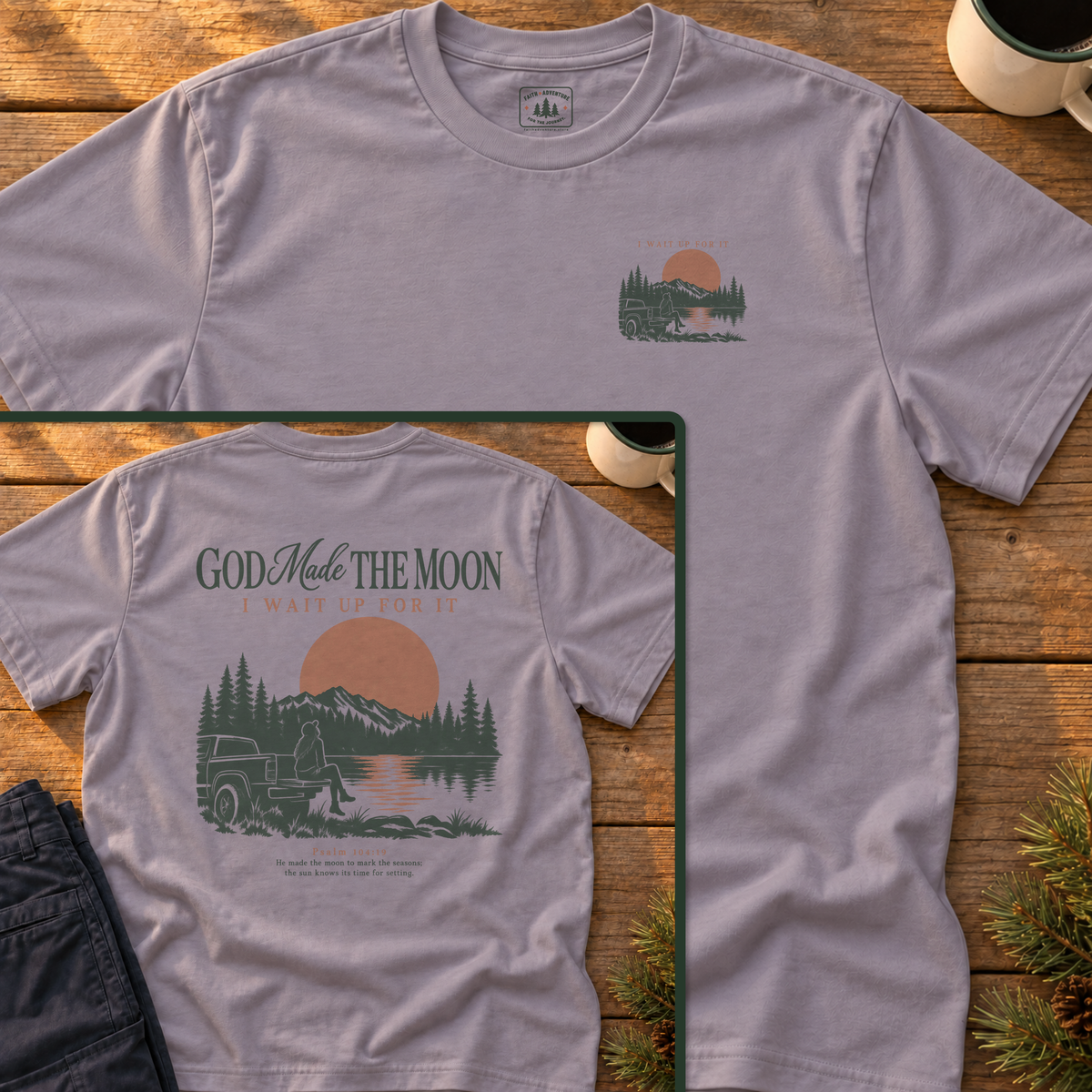 God Made the Moon T-Shirt