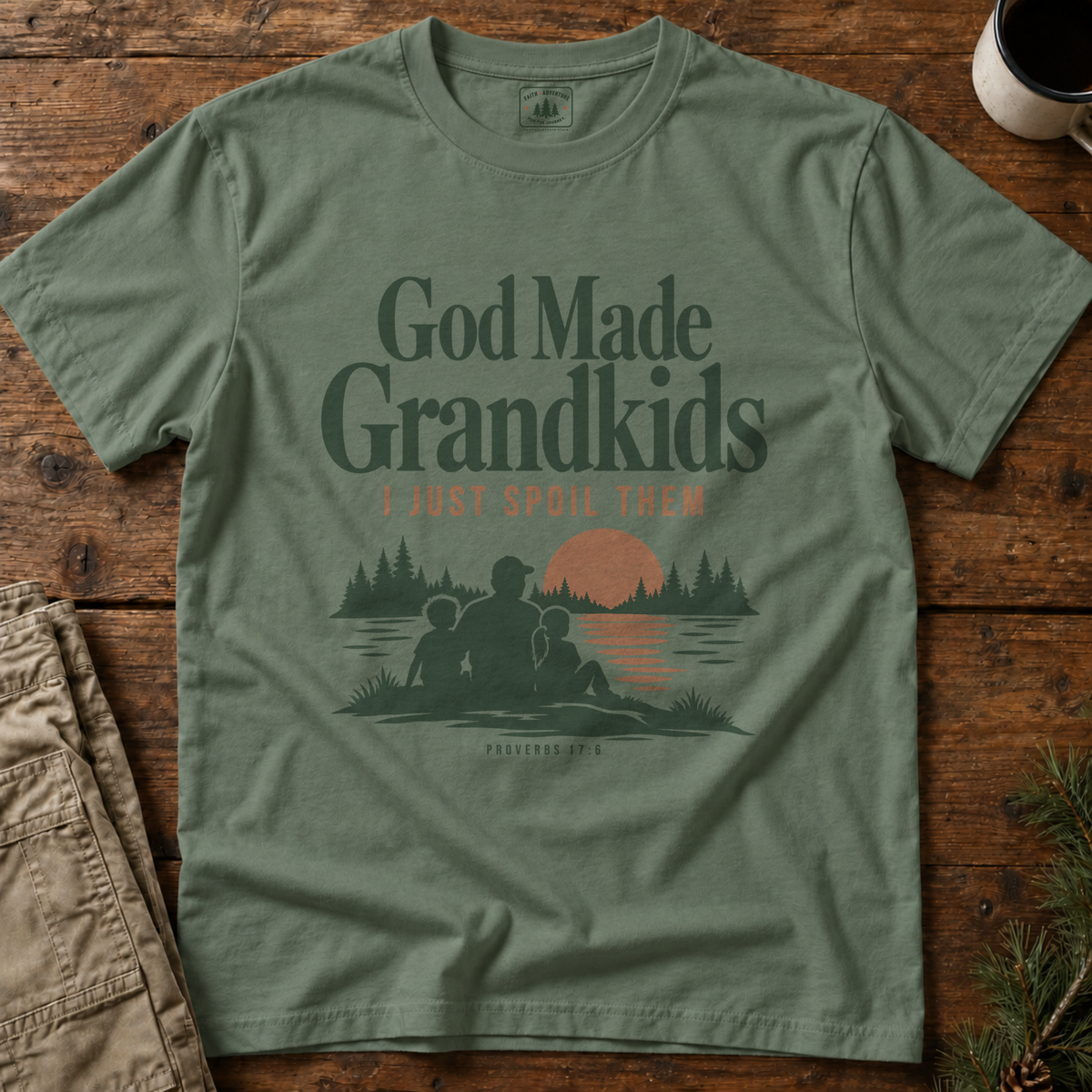 God Made Grandkids T-Shirt