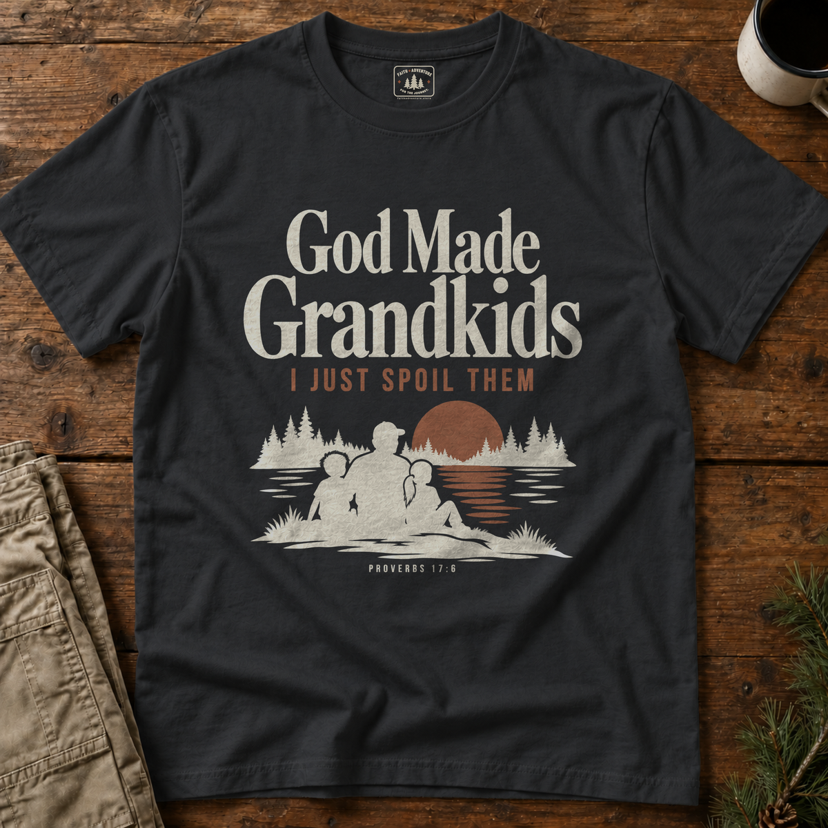 God Made Grandkids T-Shirt