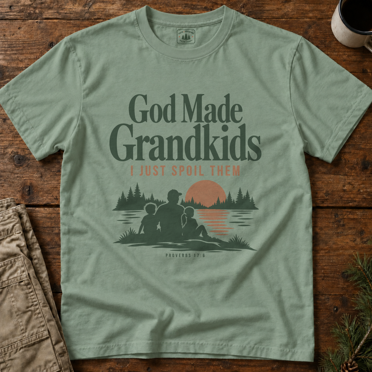 God Made Grandkids T-Shirt