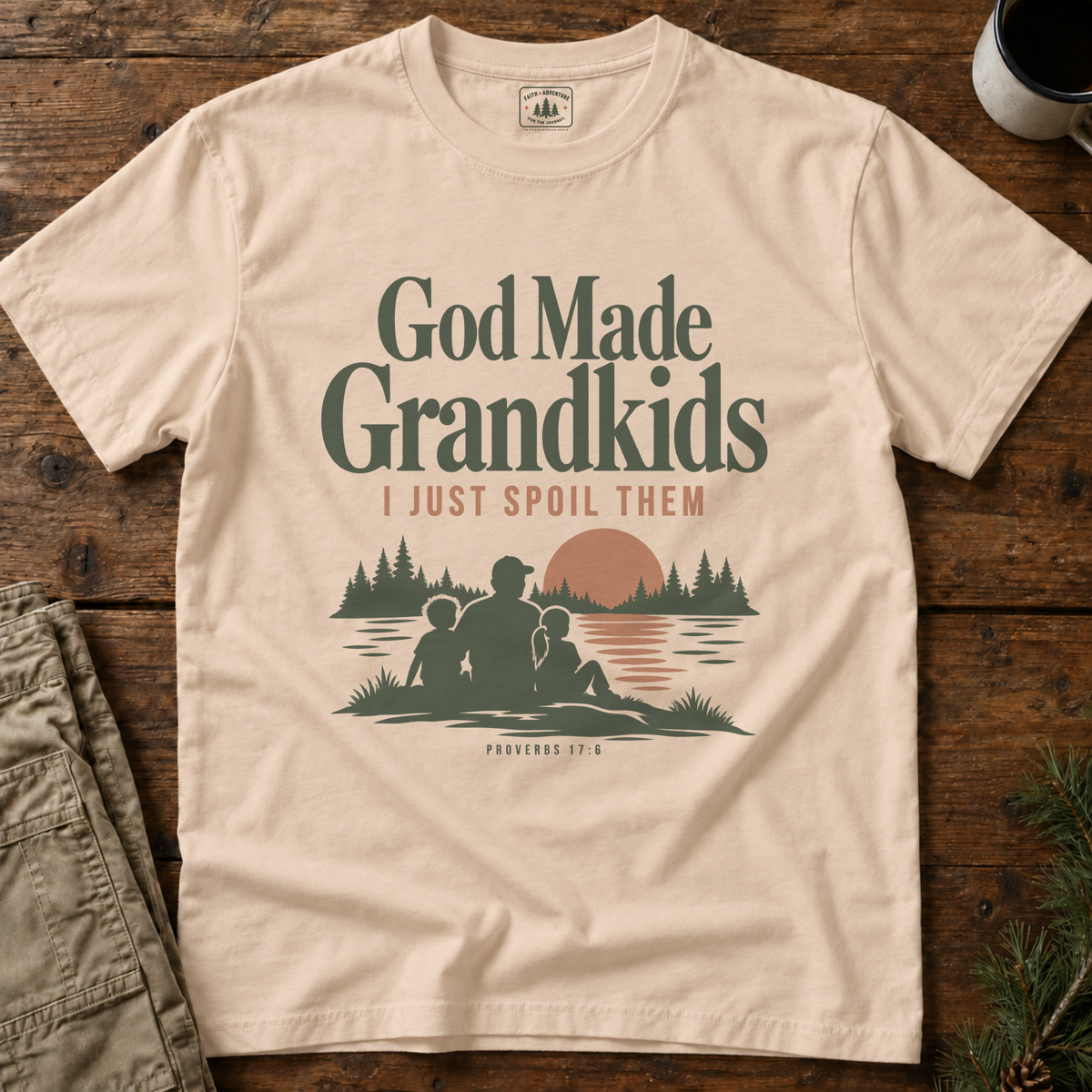 God Made Grandkids T-Shirt