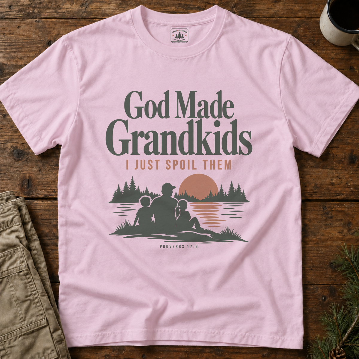 God Made Grandkids T-Shirt