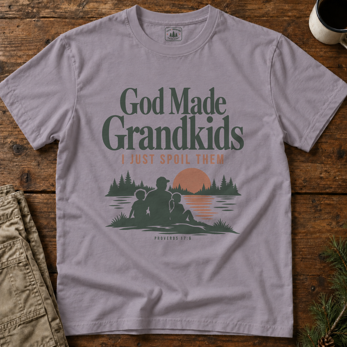 God Made Grandkids T-Shirt