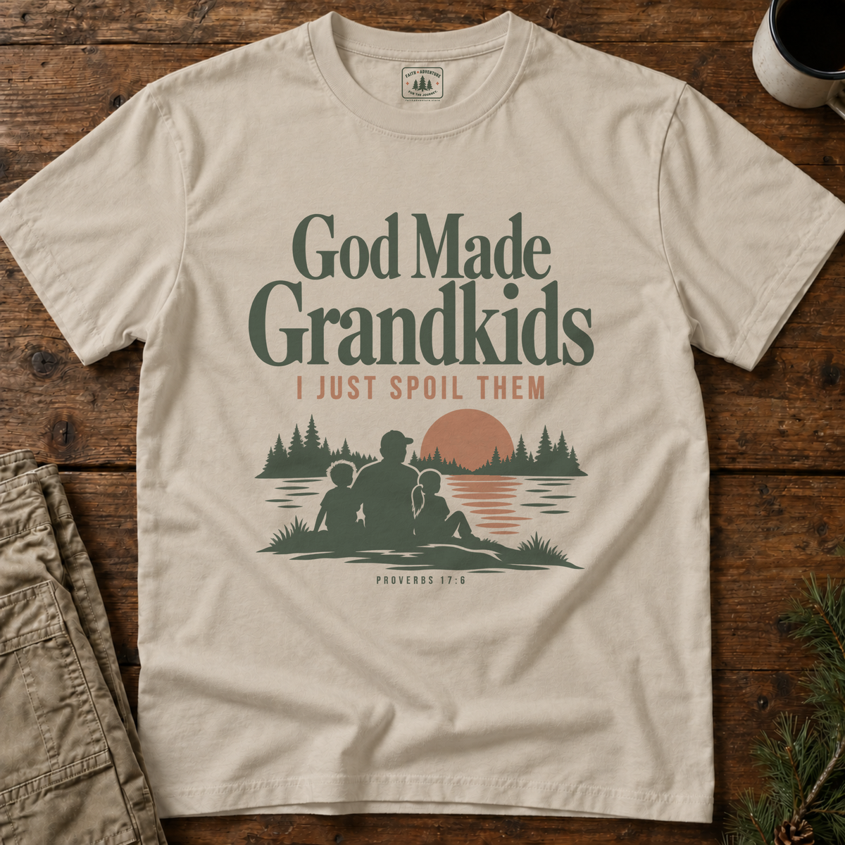 God Made Grandkids T-Shirt