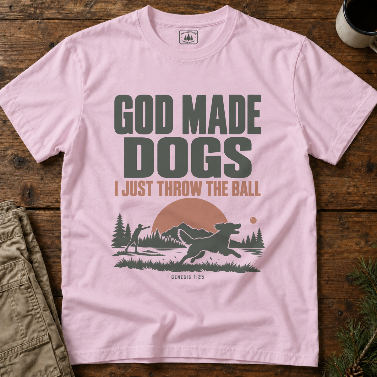God Made Dogs T-Shirt
