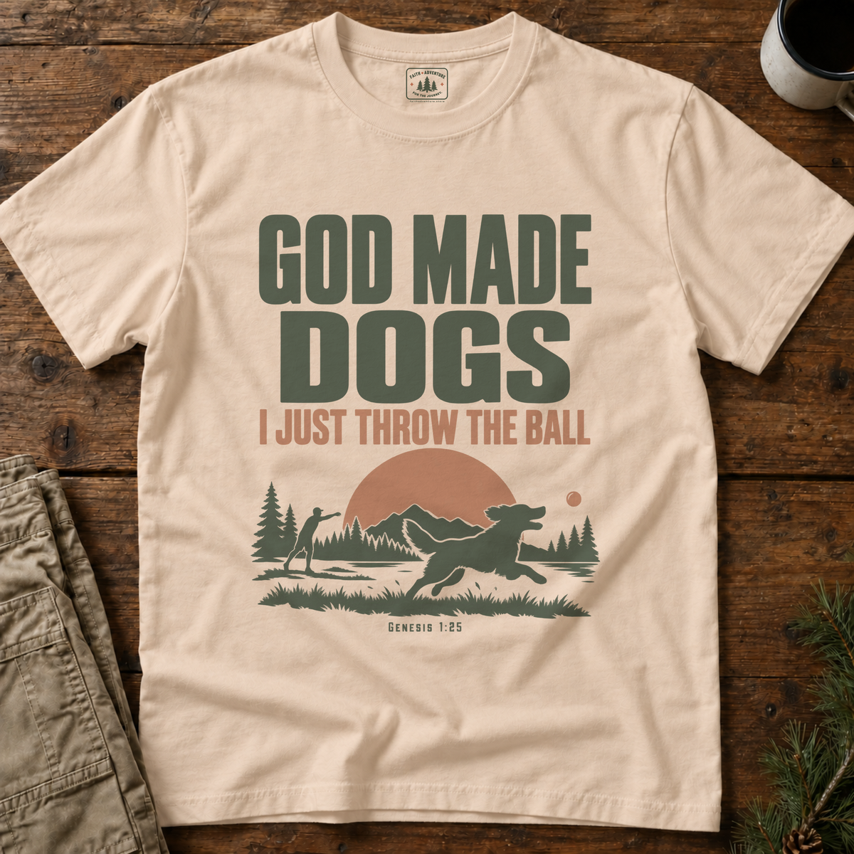 God Made Dogs T-Shirt