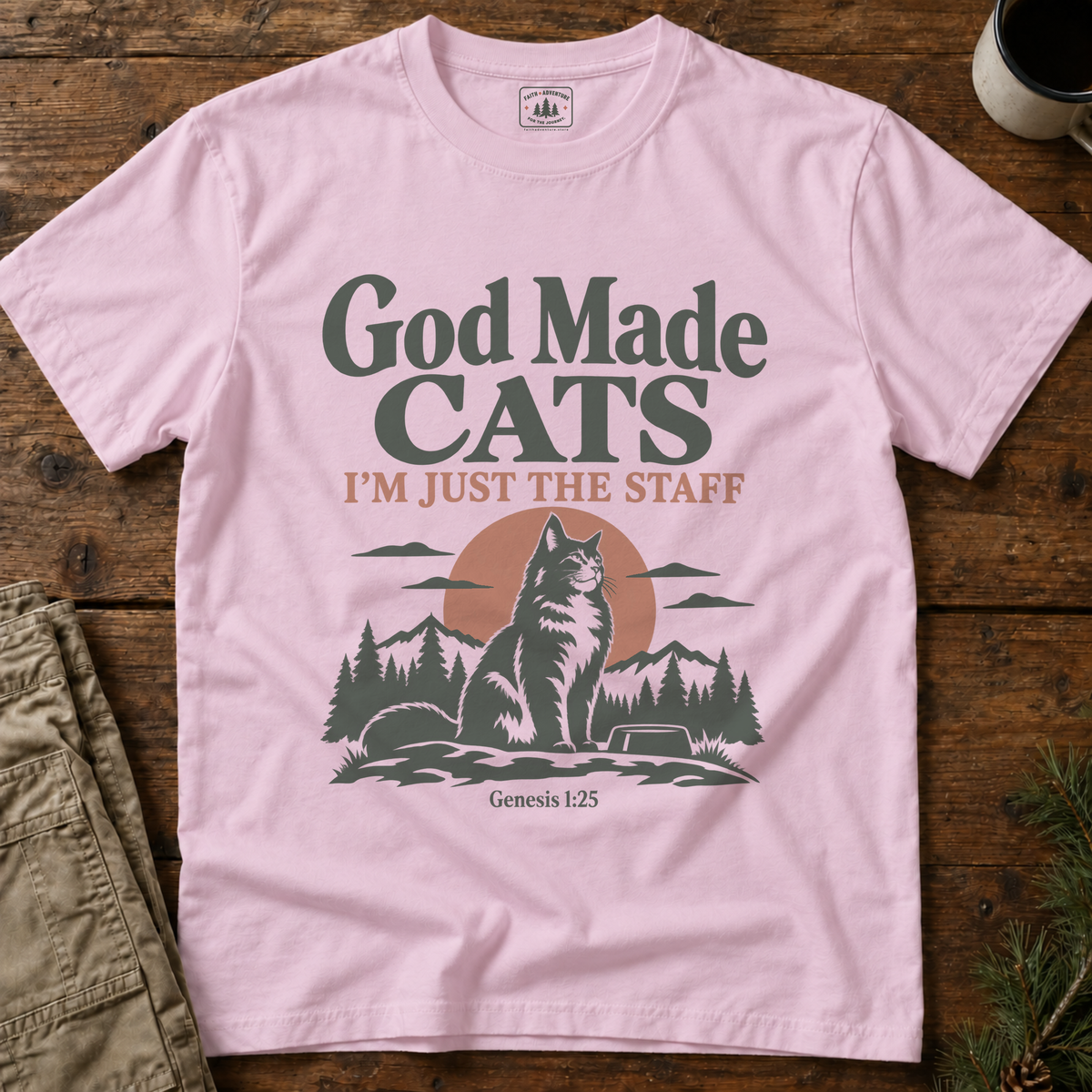 God Made Cats T-Shirt