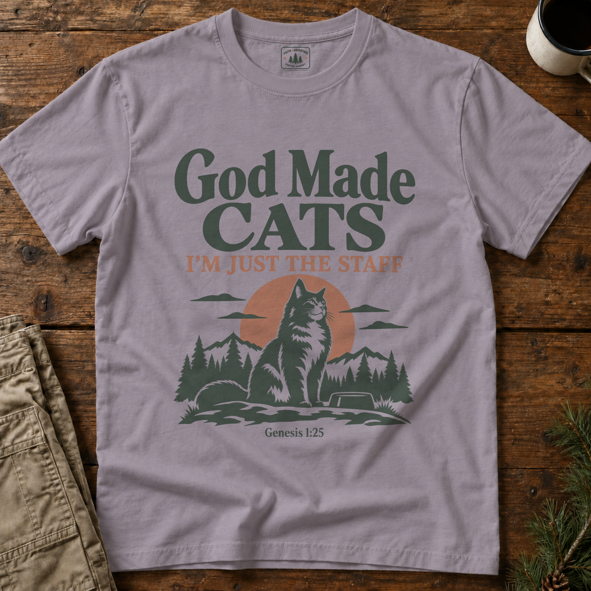 God Made Cats T-Shirt