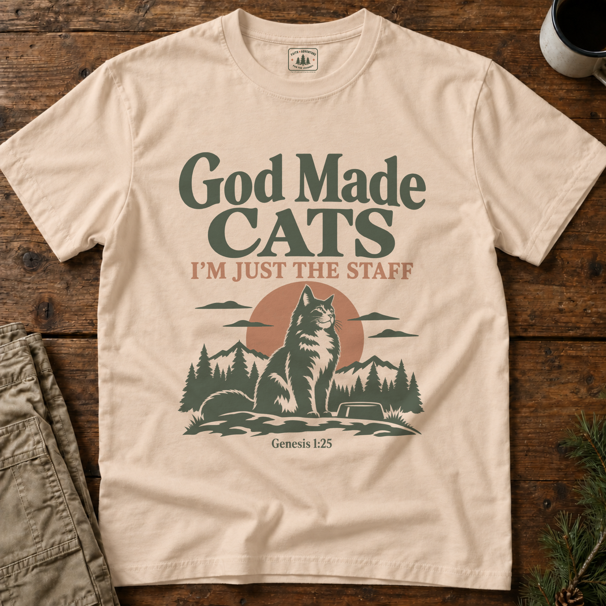 God Made Cats T-Shirt