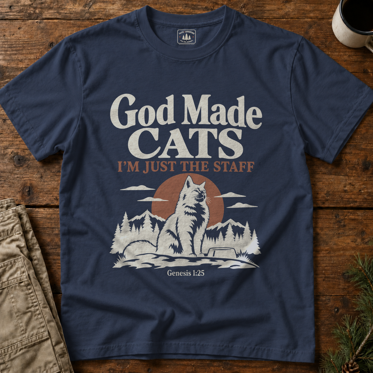 God Made Cats T-Shirt